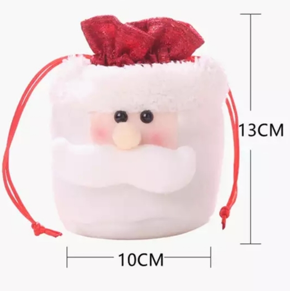 ❄JUST IN!❄Elk Christmas Winter CLOTH Gift bag - Picture 3 of 6